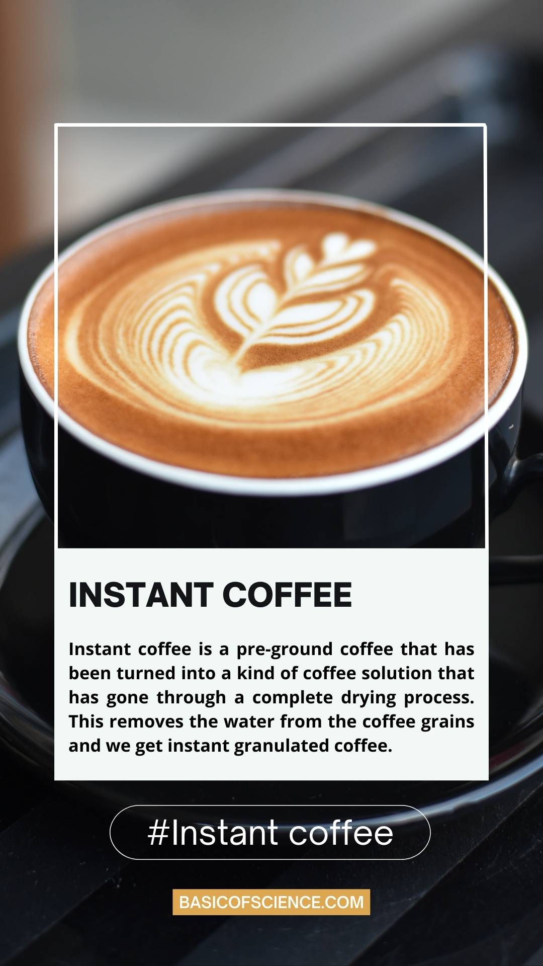 Difference between filter coffee and instant coffee Basic of Science